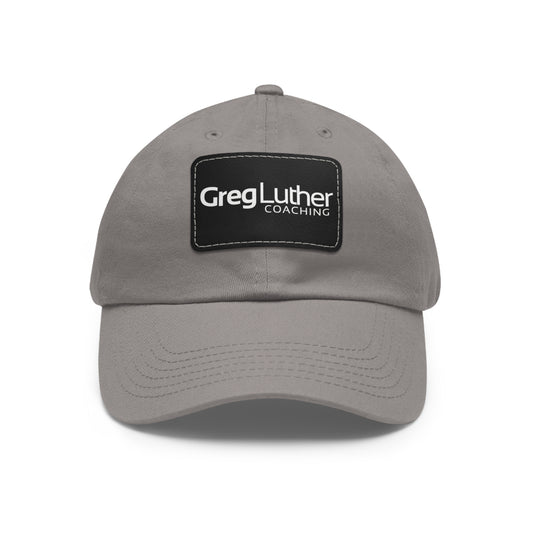 GLC Leather Patch Hat - Grey