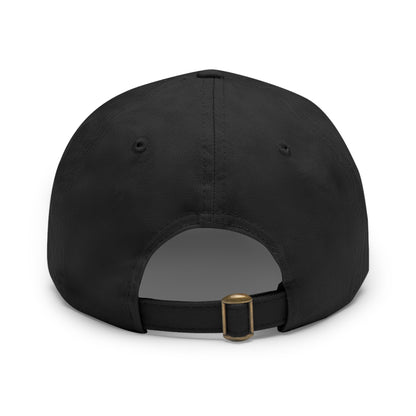 GLC Leather Patch Hat - Black