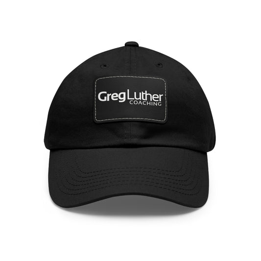 GLC Leather Patch Hat - All Black