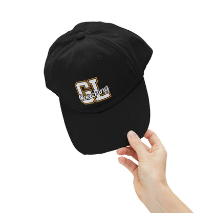 GLC Distressed Cap - Gold